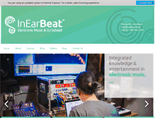 Tablet Screenshot of inearbeat.com